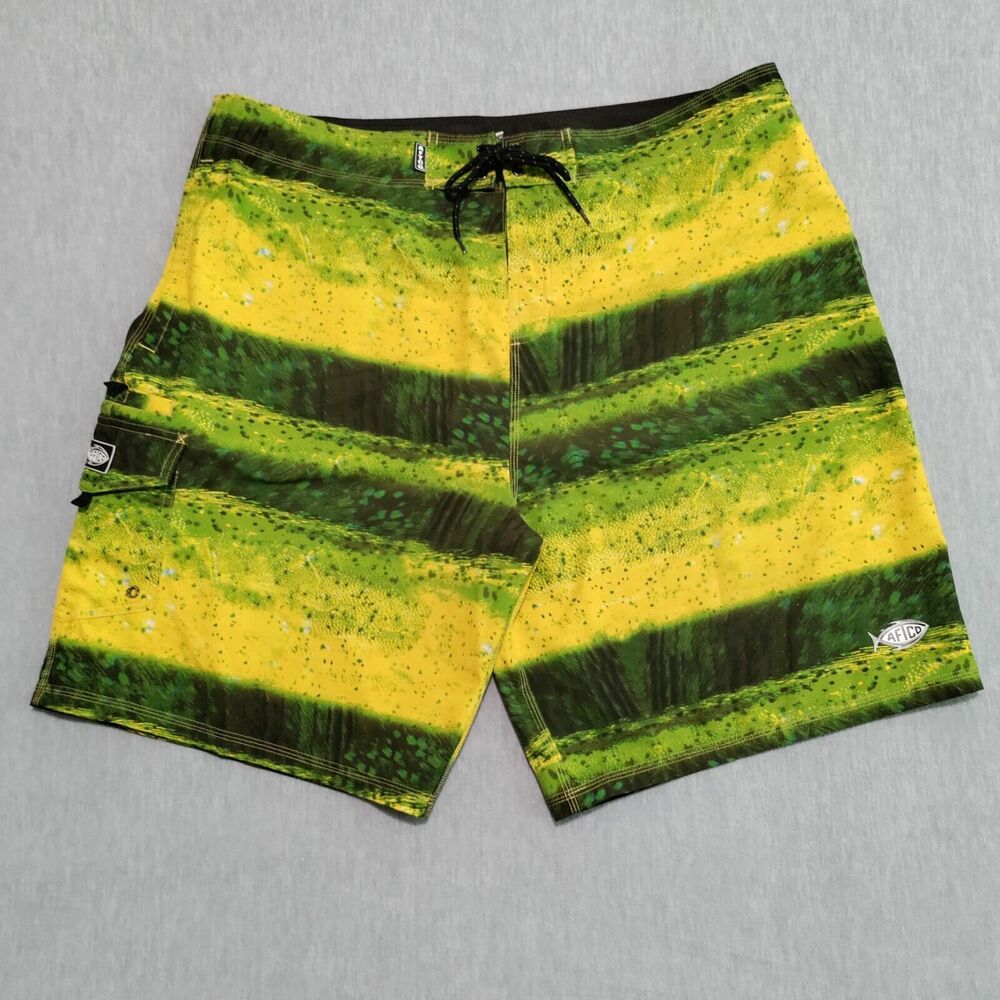 AFTCO Bluewater Board Shorts Mens Size 40 Beach Fishing Outdoor Swim Trunks EUC‎ - Picture 2 of 16